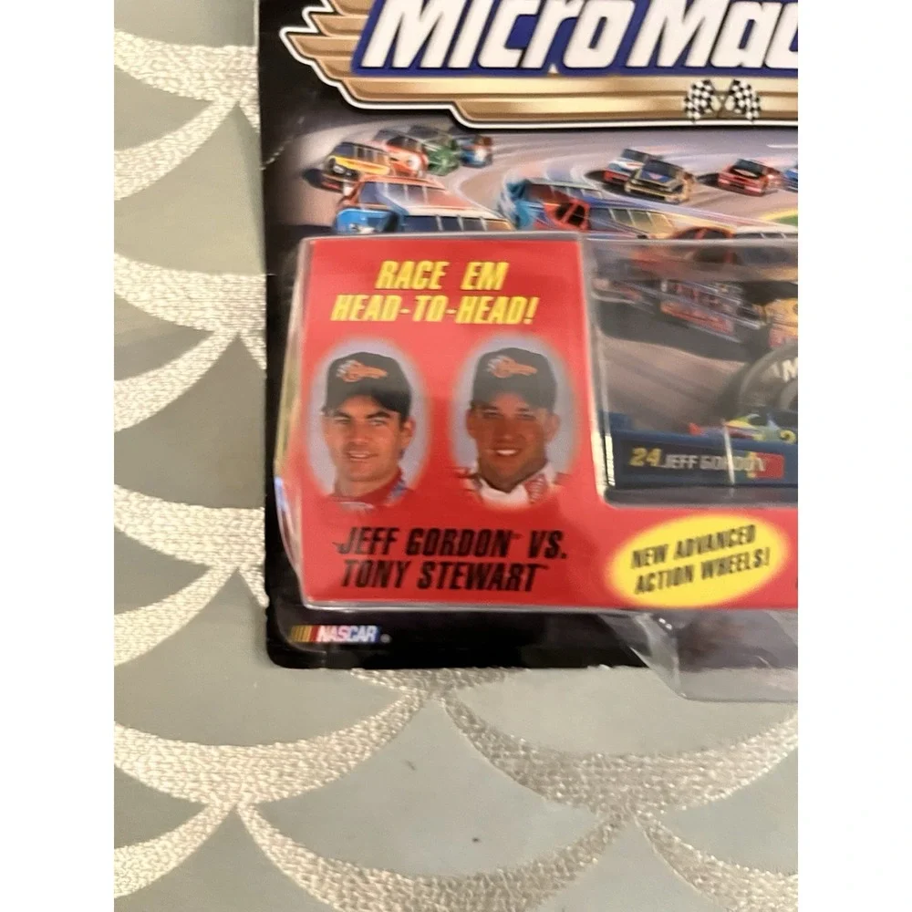 WINNERS CIRCLE MICRO MACHINES NASCAR JEFF GORDON TONY STEWART DUELING DRIVERS